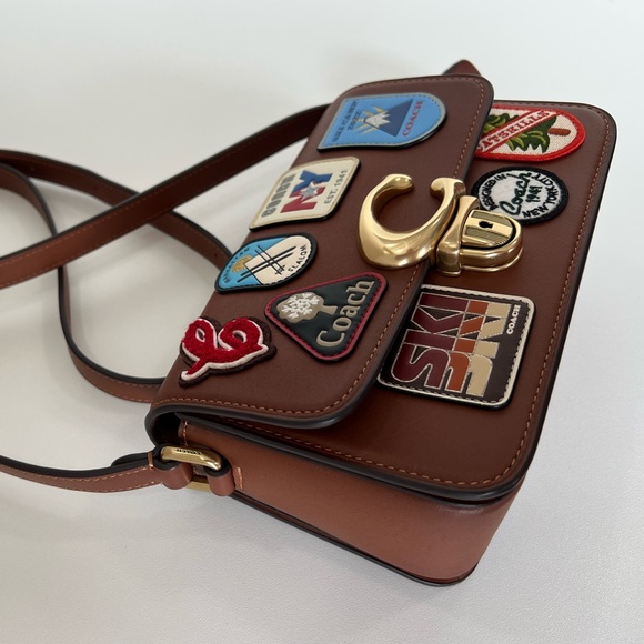 COACH Studio 19 Featuring Ski Patches & Locking Coach Buckle - Picture 4 of 11